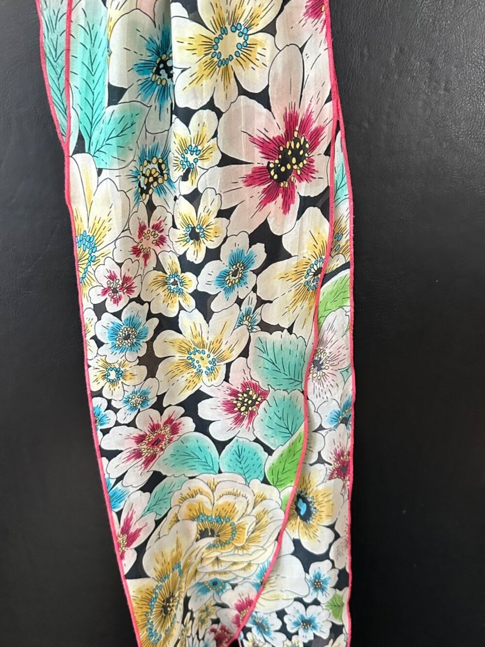 πΊβ¨ Johnny Was Obi Belt Beaded Embroidered Silk Sash Boho Chic Statement β¨πΊ - Picture 12 of 16